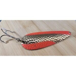 Vintage FISHING LURE  AQUA SPOONS  HAMMERED SPOONS‎